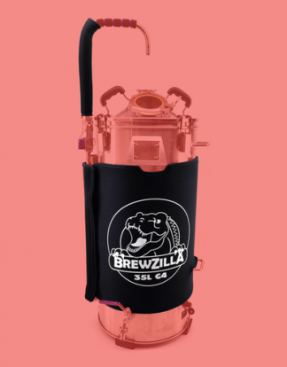 GEN 4 NEOPRENE JACKET for BREWZILLA GEN 4 Insulated Cover to fit only the Brewzilla V4 35L KegLand KL24365