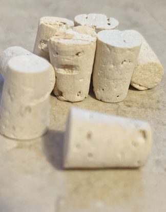 A VERY TINY Tapered Cork SIZE #0 13mm x 09mm x 07mm Real Wood Fits Some Antique Salt and Pepper Shakers