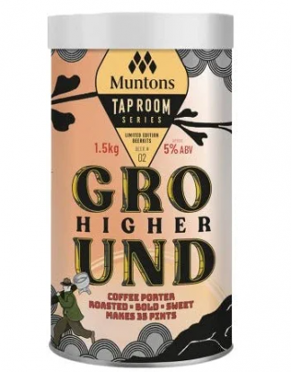 Muntons Tap Room Limited Edition Series HIGHER GROUND COFFEE PORTER Tinned Beer Kit - Limited Edition Recipe #02