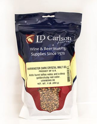 British DARK CRYSTAL MALT 80L 1lb Warminster Traditional Floor Malted  1582A