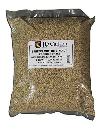 Briess VICTORY MALT 28L 10LB Uncrushed 2-Row (Biscuit Malt)