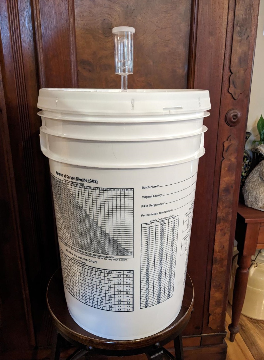 Brewers Best Ale Pail FERMENTATION BUCKET KIT 6.5 Gallon Primary Fermenter w/ LID+AIRLOCK for Home Brewing Beer or Wine - Image 6