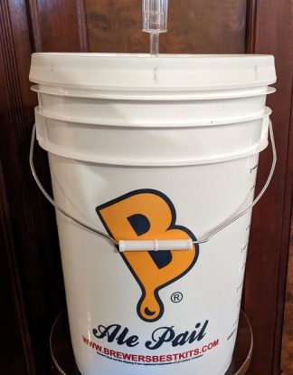 Brewers Best Ale Pail FERMENTATION BUCKET KIT 6.5 Gallon Primary Fermenter w/ LID+AIRLOCK for Home Brewing Beer or Wine