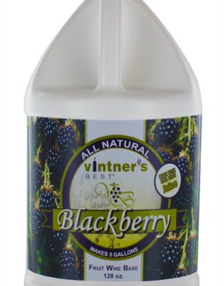 BLACKBERRY WINE BASE Vintners Best 128oz White Wine Base - Makes 5 Gallons