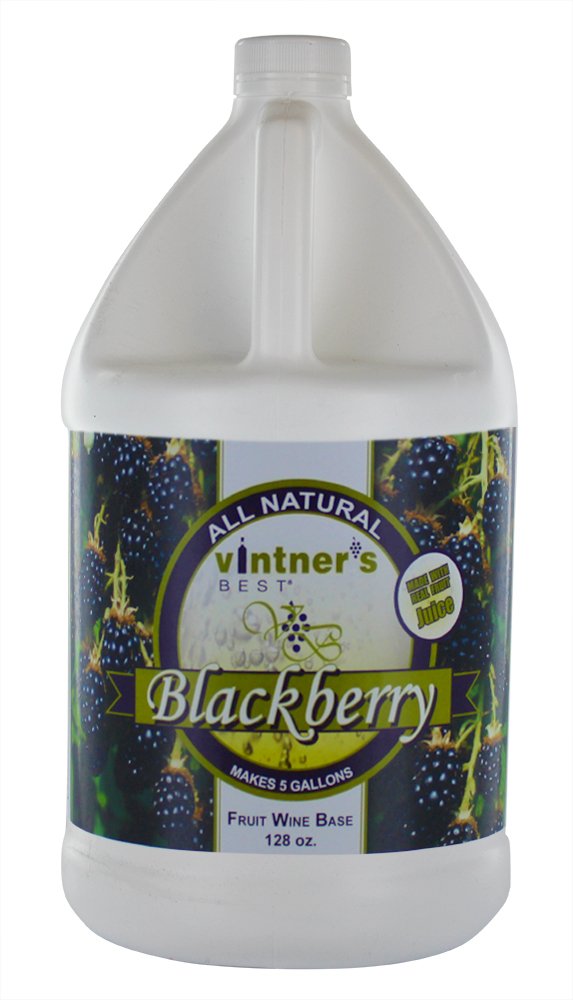BLACKBERRY WINE BASE Vintners Best 128oz White Wine Base - Makes 5 Gallons