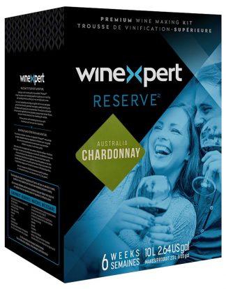 Australian CHARDONNAY Wine Kit Winexpert Reserve 10L - Makes 6 Gallons of White Wine