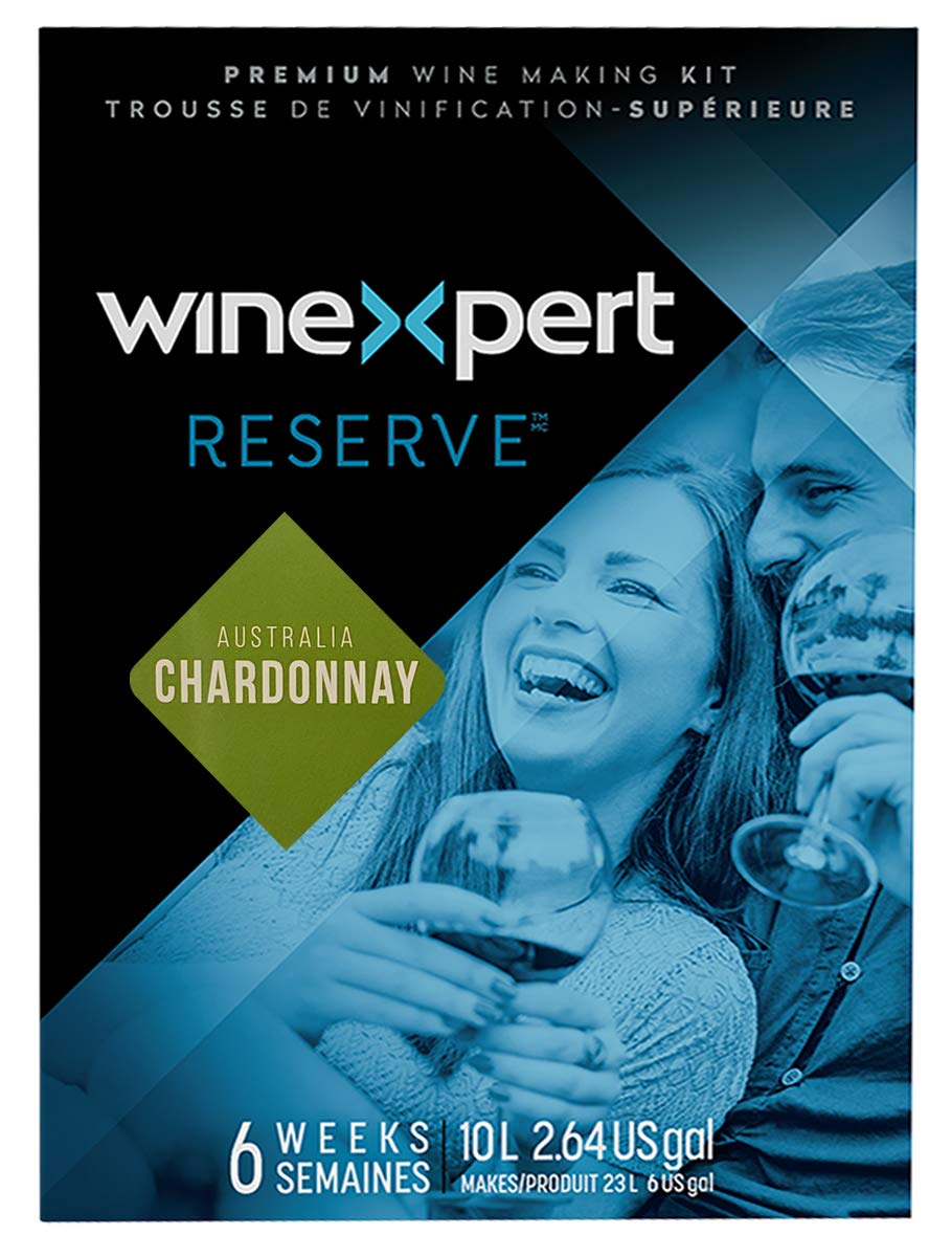 Australian CHARDONNAY Wine Kit Winexpert Reserve 10L - Makes 6 Gallons of White Wine - Image 3