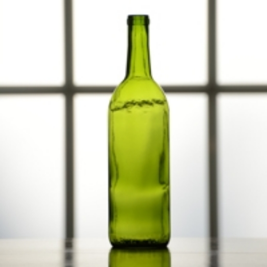 WINE BOTTLES EMERALD GREEN Bordeaux New Case of 12 750ml Cork Finish