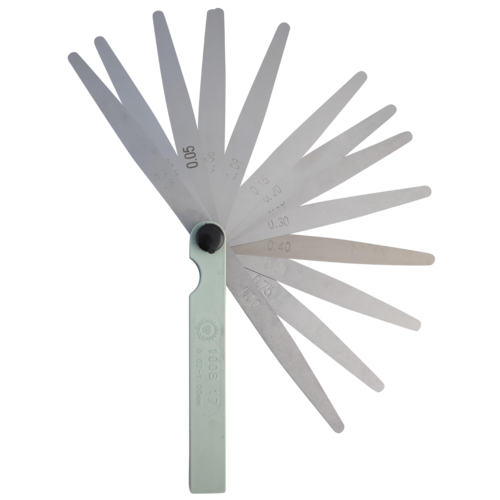 FEELER GAUGE for Grain Mill Roller Gap Settings 17 Blade Tool for Thickness Measuring Metric KL13420