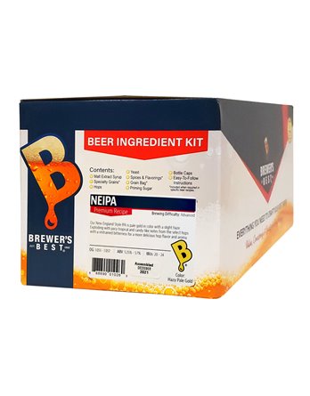 Brewer's Best NEIPA (New England IPA) Five Gallon Beer Making Ingredient Kit