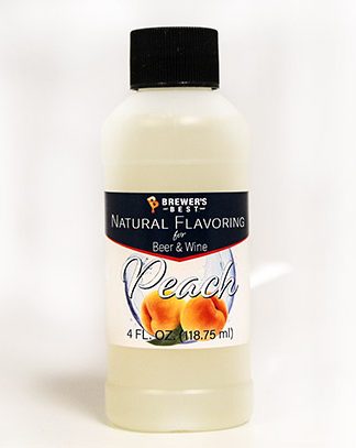 NATURAL PEACH FLAVOR 4oz Flavoring from Brewer's Best