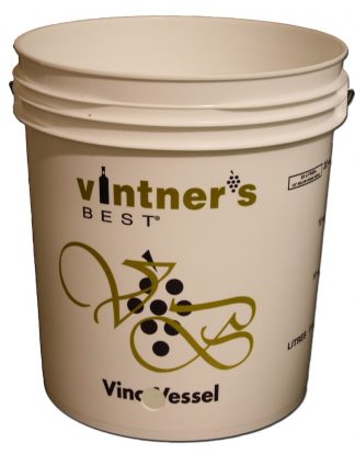 LDC 7.8 Gallon PRIMARY FERMENTER DRILLED Bottling Bucket Only