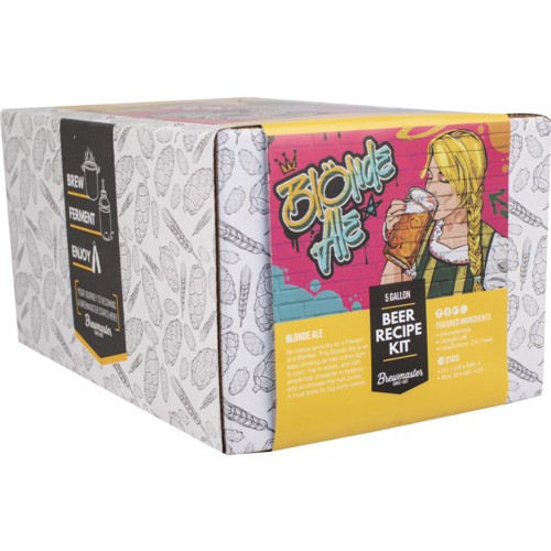 BLONDE ALE Premium Homebrewing Extract Ingredient Beer Kit from Brewmaster BMKIT114