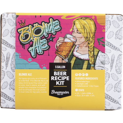 BLONDE ALE Premium Homebrewing Extract Ingredient Beer Kit from Brewmaster BMKIT114 - Image 4