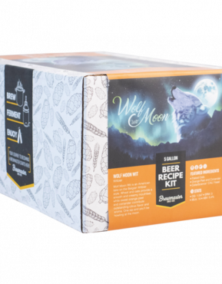 WOLF MOON WIT Premium Homebrewing Extract Ingredient Beer Kit from Brewmaster BMKIT118