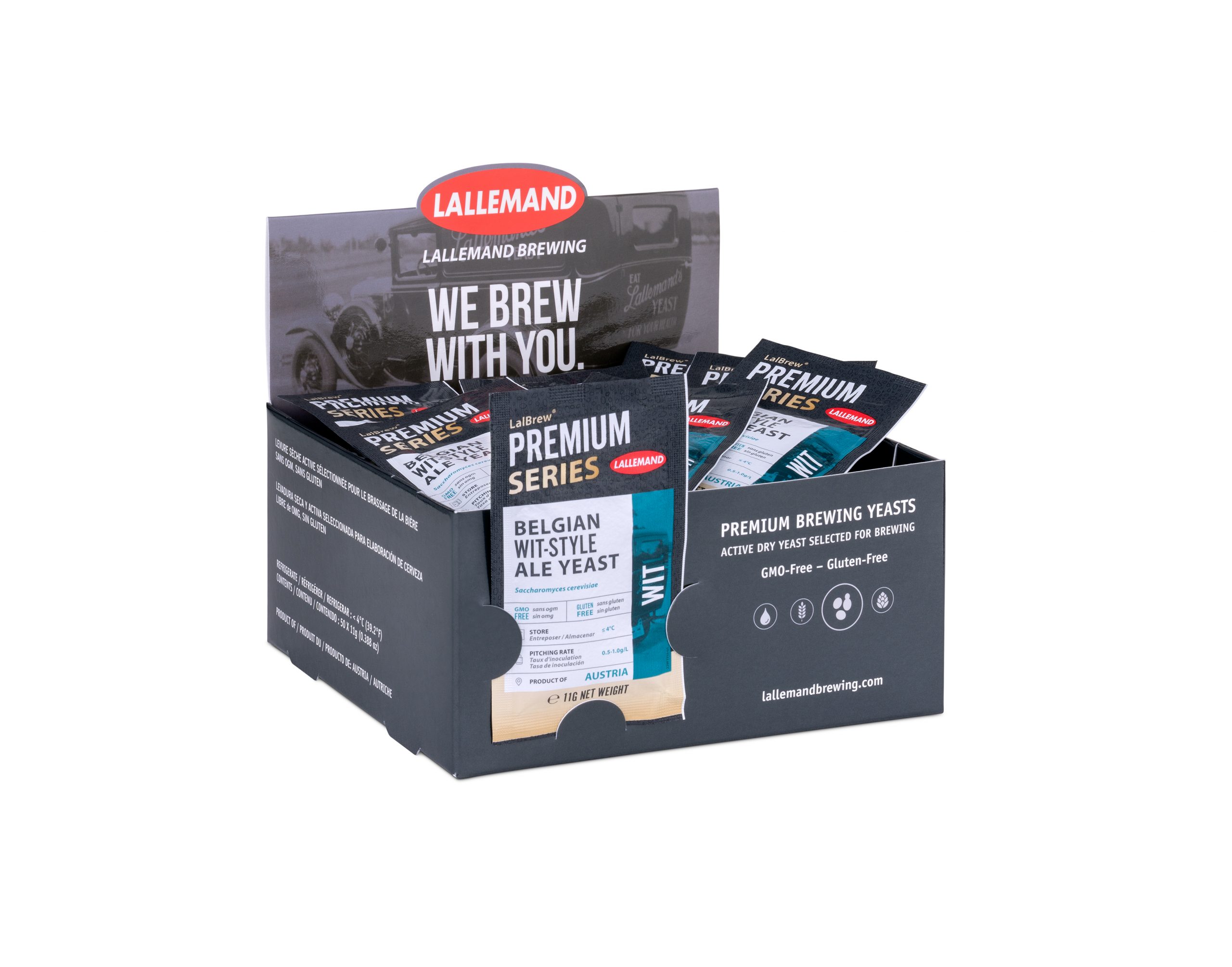 LalBrew BELGIAN WIT Beer Yeast 11g Packet Lallemand Premium Series Dry Brewers Yeast for Wheat Beers - Image 4