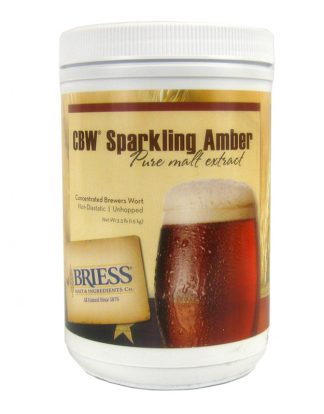 Briess SPARKLING AMBER LME Liquid Malt Extract 3.3 lb Tin