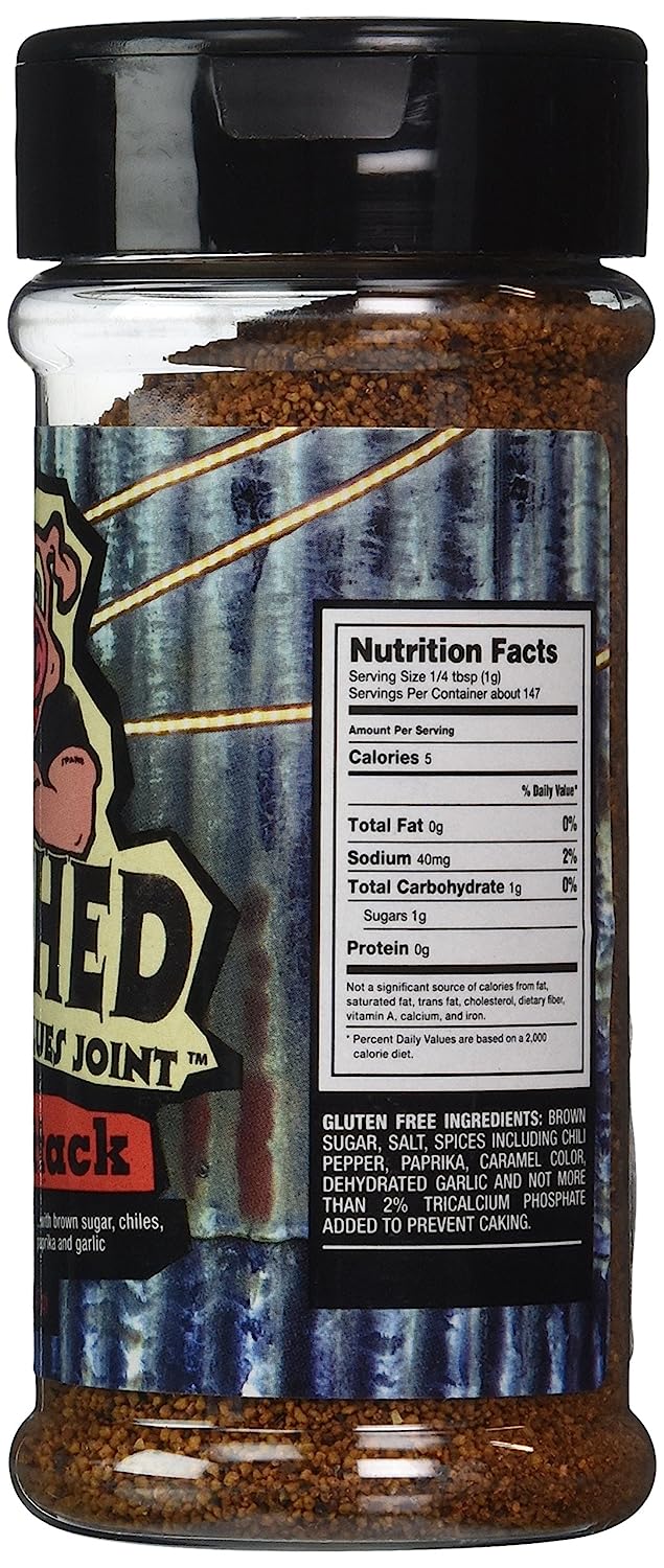For Shedheads... The Shed Barbeque and Blues Joint RACK ATTACK BBQ Dry Rub - 5.2oz Shaker Bottle - Image 2
