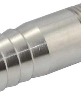 STRAIGHT HOSE BARB BARBED NIPPLE 1/2 Male NPT to 20mm (~7/8) Barb to fit ~3/4" ID Tubing for Brew Kettle Ball Valve 304 Stainless