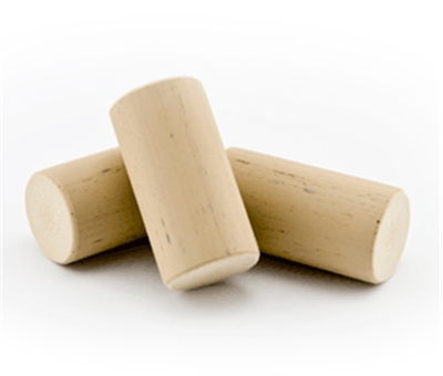 30PK SHORT #9 NOMACORC SELECT 950 SYNTHETIC WINE CORKS 1-1/2" 22.5mmX38mm Champfered with Plain Wood Grain Finish from Vinventions - Image 4