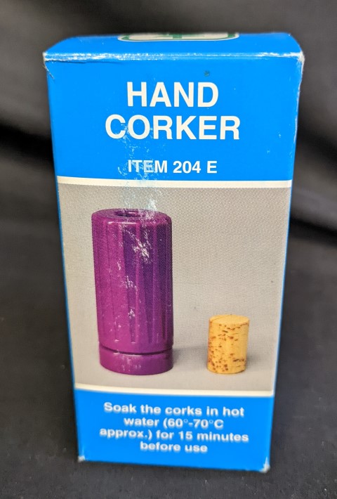 Young's PURPLE Plastic Plunger Hand Corker - Image 3