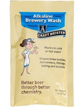 CraftMeister Alkaline Brewery Wash: 2oz Packet For BURNED ON CRAP AND CARBON