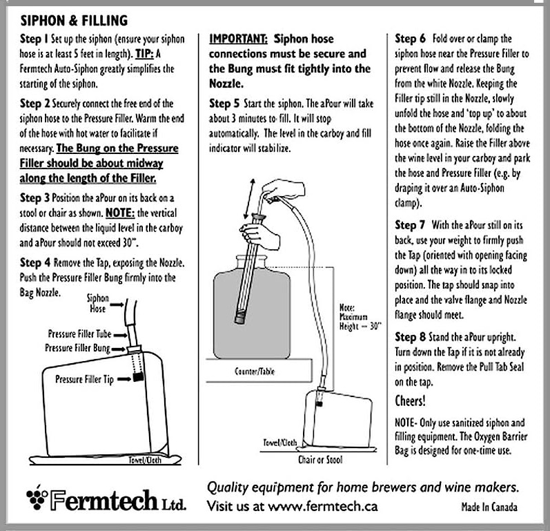 Decorative a'POUR WINE ON TAP SYSTEM Wine or Cocktail DISPENSING BOX 4.5 Liter for Counter or Refrigerator - Image 6