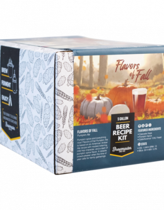FLAVORS OF FALL PUMPKIN ALE Premium Homebrewing Extract Ingredient Beer Kit from Brewmaster BMKIT134
