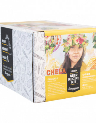 Viva la Chela! MEXICAN LAGER Premium Homebrewing Extract Ingredient Beer Kit from Brewmaster BMKIT121