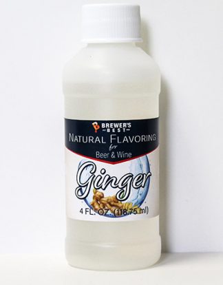 GINGER FLAVOR 4oz Natural Flavoring from Brewer's Best