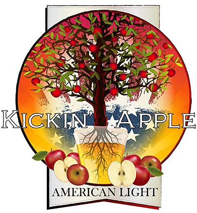 KICKIN APPLE AMERICAN LIGHT Beer Ingredient Kit from Brewer's Best 1014 (Limited Edition) Includes Labels - Image 3