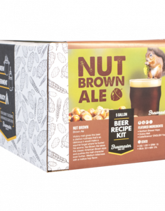 NUT BROWN ALE Premium Homebrewing Extract Ingredient Beer Kit from Brewmaster BMKIT131