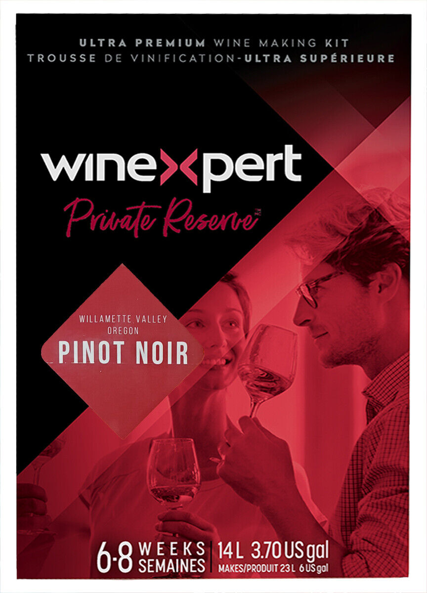 Private Reserve PINOT NOIR Solano County California (Formerly Willamette Valley Oregon terroir) Ultra Premium 14L Wine Ingredient Kit from Winexpert - Makes 6 Gallons of Dry Red Wine LDC 3111 - Image 3