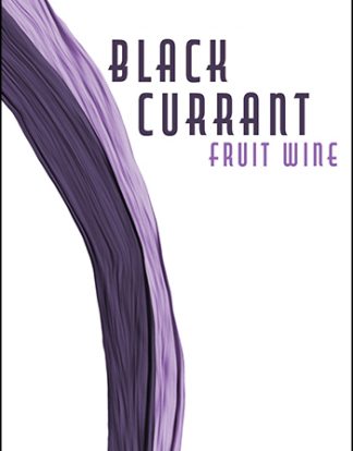 WINE BOTTLE LABELS Pack of 30 BLACK CURRANT POURING Design Self-Adhesive Easy Peel