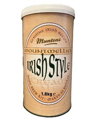 Mountmellick Irish-Style CREAM ALE Tinned 6 Gallon Beer Making Kit from Muntons
