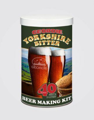 GEORDIE YORKSHIRE BITTER Traditional Amber with a Nutty Twist Tinned 6 Gallon Beer Making Kit from Muntons