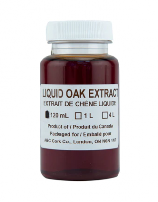 ABC LIQUID OAK EXTRACT 4OZ Liquid Oaking Flavoring Essence for Wine Beer and Alcohol Distillates