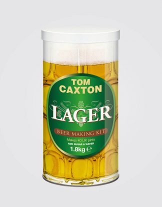 Tom Caxton TRADITIONAL LAGER Irish-Style Tinned 6 Gallon Beer Making Kit from Muntons