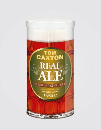 Tom Caxton REAL ALE Irish-Style Tinned 6 Gallon Beer Making Kit from Muntons
