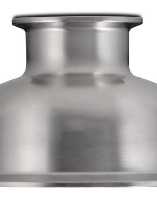 4" TRICLAMP HEMISPHERICAL BOWL REDUCER 4" down to to 2" Stainless Tri-Clamp Sanitary Fitting