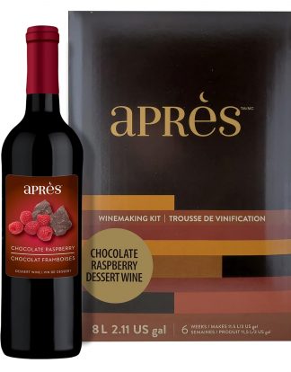 WINE KIT APRES CHOCOLATE RASPBERRY PORT WinExpert Selection Speciale Limited Edition 8L Desert Winemaking kit (Makes 3 Gallons)