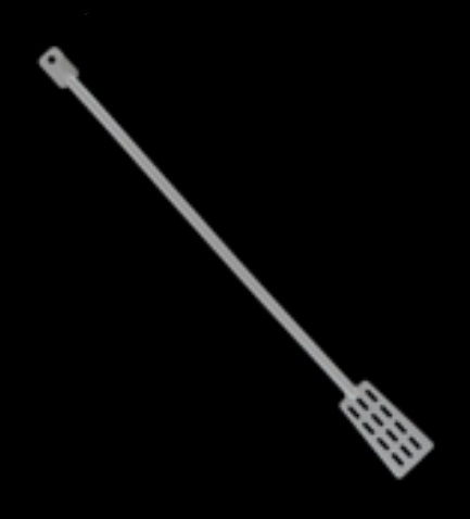 24" SET OF BOTH PADDLE AND SPOON FOR HOME BREWING WINE MAKING COOKS VINTAGE SHOP - Image 4
