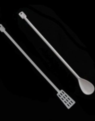 24" SET OF BOTH PADDLE AND SPOON FOR HOME BREWING WINE MAKING COOKS VINTAGE SHOP