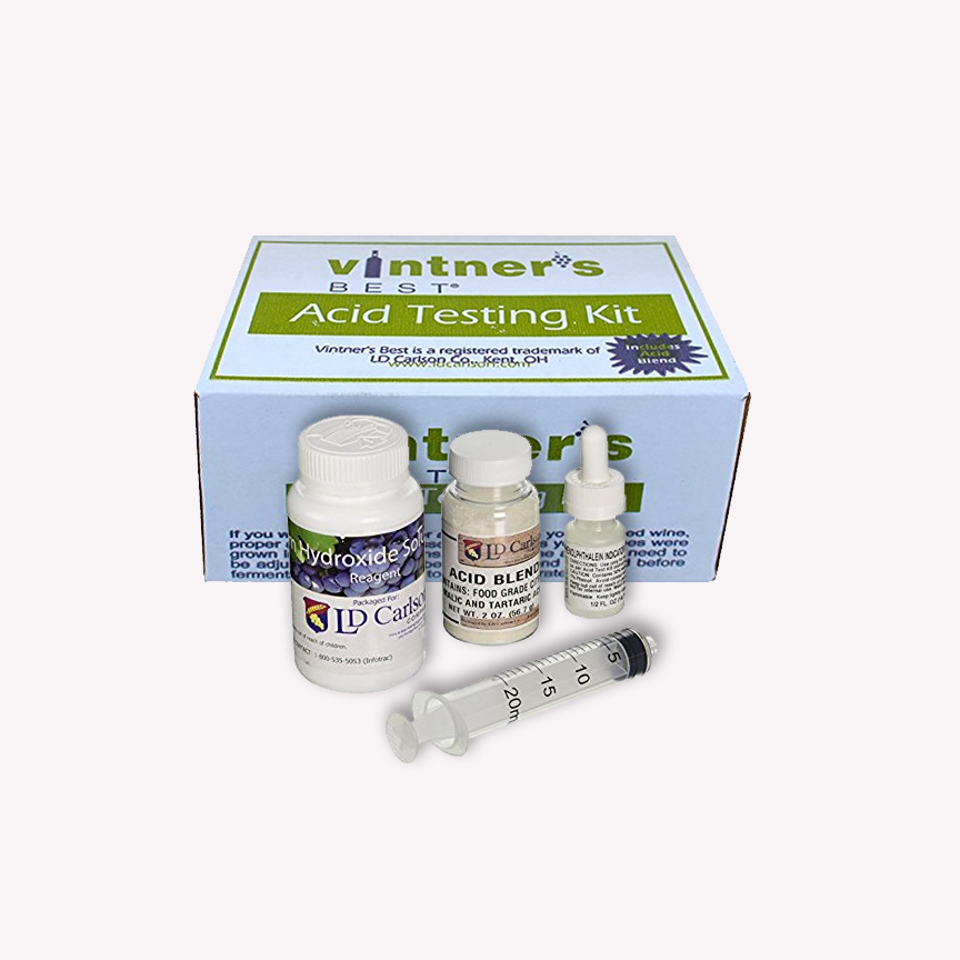 LD Carlson ACID TEST KIT FOR WINE MAKING FISH FARMING HOME BREWING OR MOST OTHER LIQUIDS