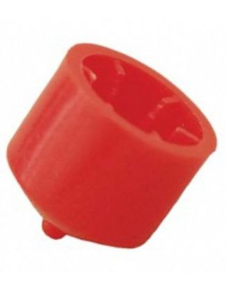 RACKING CANE TIP Anti-Sediment RED Plastic Tip For 3/8in Canes
