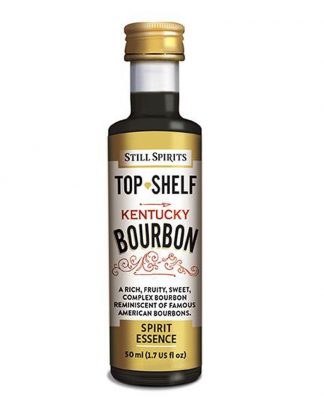 Still Spirits Top Shelf KENTUCKY BOURBON WHISKEY Flavoring Essence 50ml Makes 1.125L
