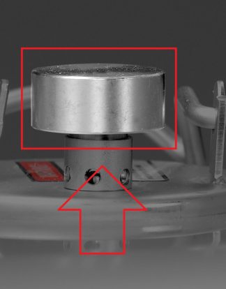 F3 FERMENATOR PRV ~10 PSI Unique Fermentation Weight for pressure relief when fermenting in Corny Keg