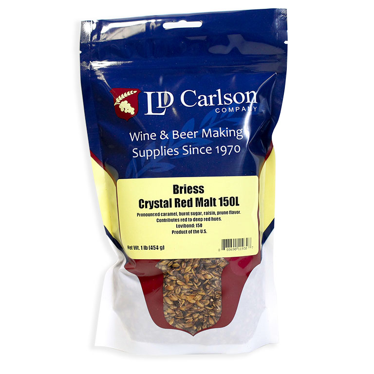 Briess CRYSTAL RED MALT 1LB 150L Drum Roasted Caramel Malt