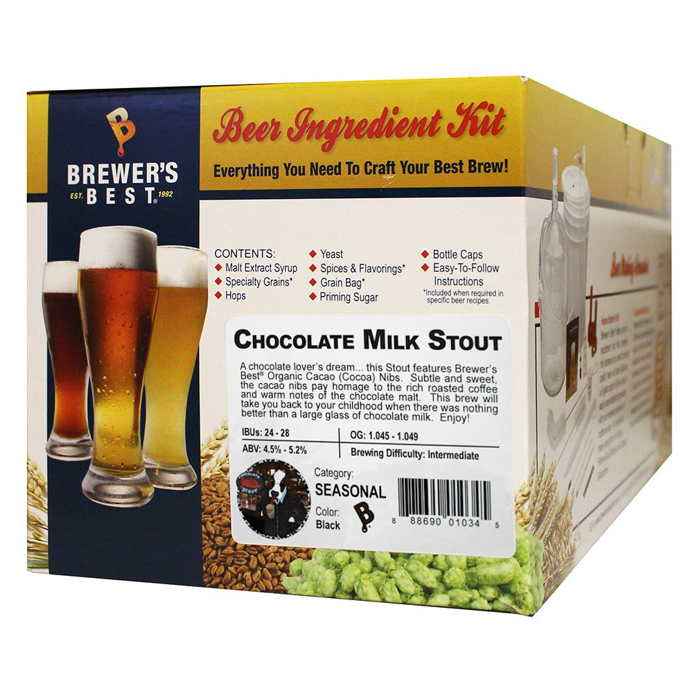 CHOCOLATE MILK STOUT Beer Ingredient Kit from Brewer's Best 1034 (Seasonal Limited Edition) - Image 2
