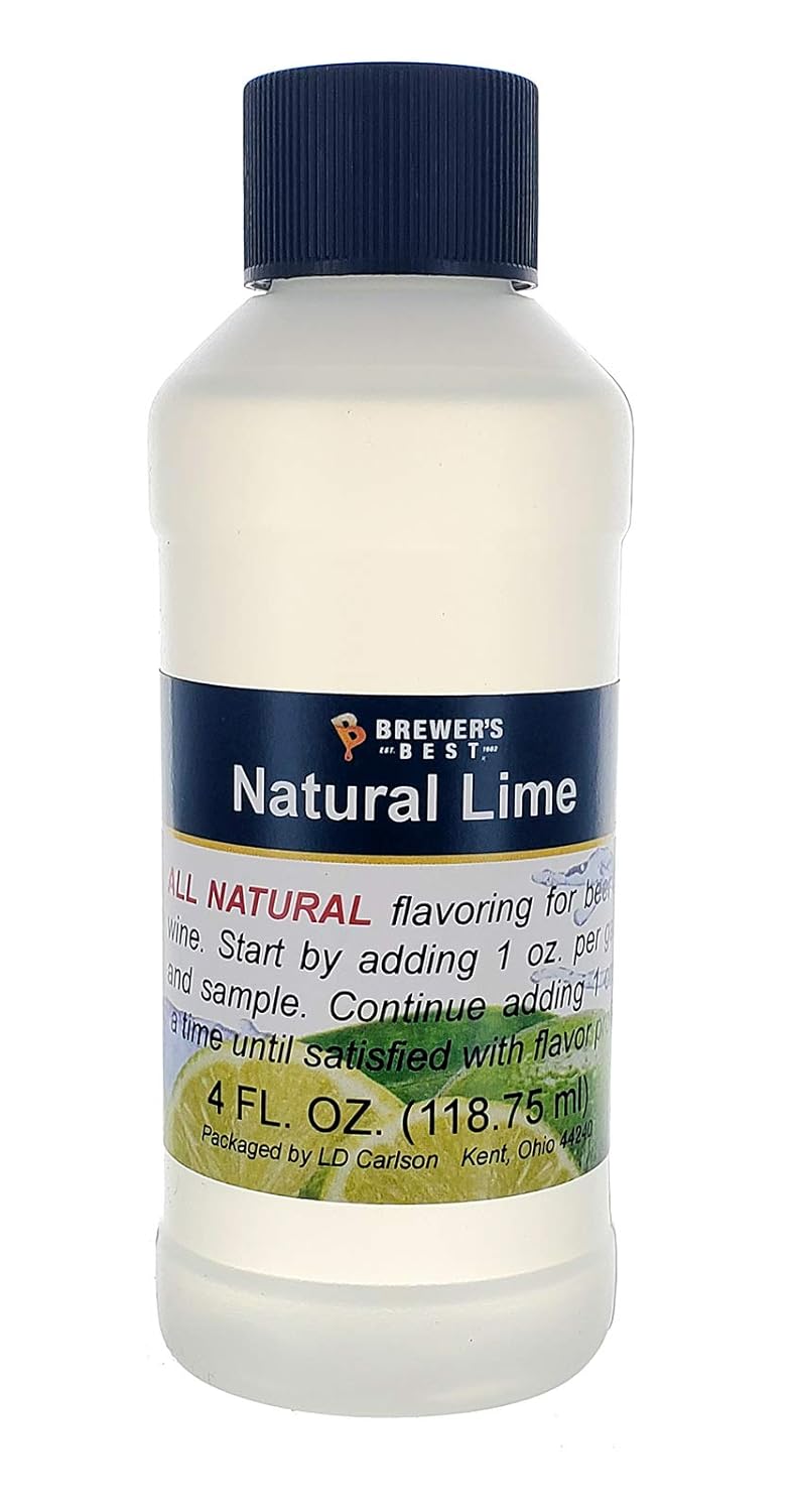 LIME FLAVOR 4oz Natural Flavoring from Brewer's Best